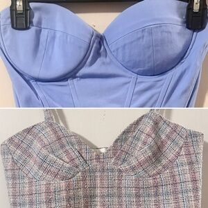 Zara & Shein Corset Top Bundle